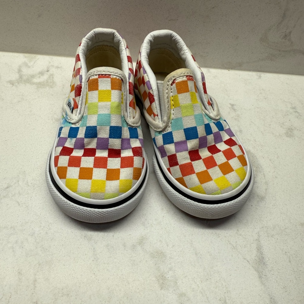 Vans Multicolor Checkered Shoes